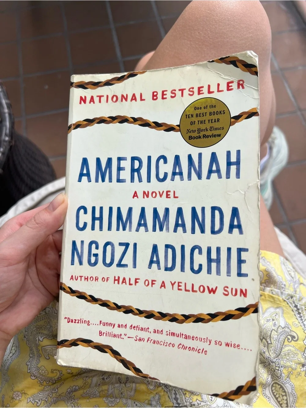 Chimamanda Ngozi Adichie Americanah Paperback Book